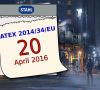 Richtlinie ATEX 2014/34/EU
