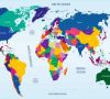 world geographical and political map